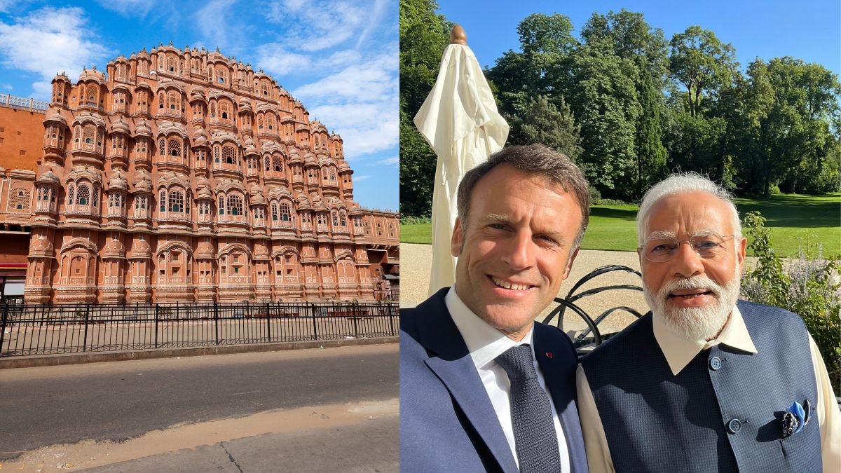 R-Day Chief Guest Emmanuel Macron To Explore Jaipur With PM Modi Before Republic Day Parade In Delhi