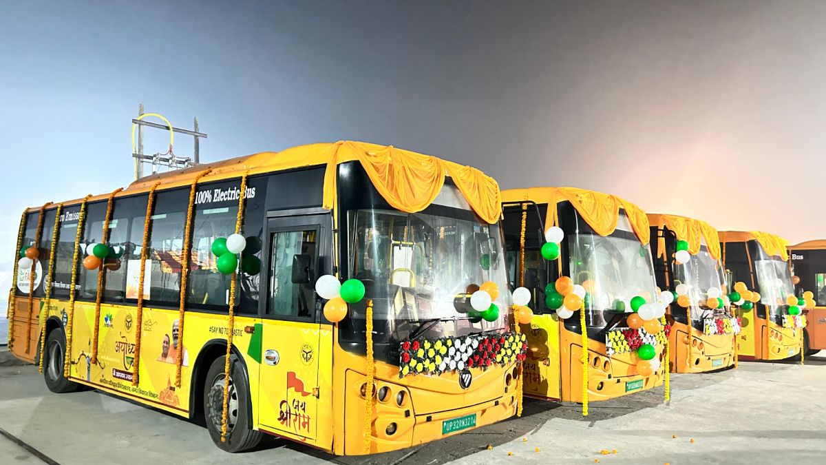 Soon, 150 E-Buses Will Ply The Streets Of Ayodhya To Cater To 2 Million Devotees