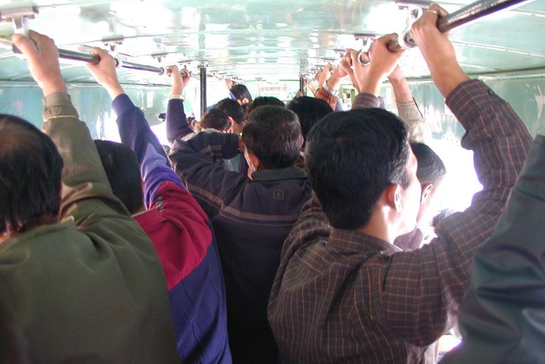 Crowded Bus