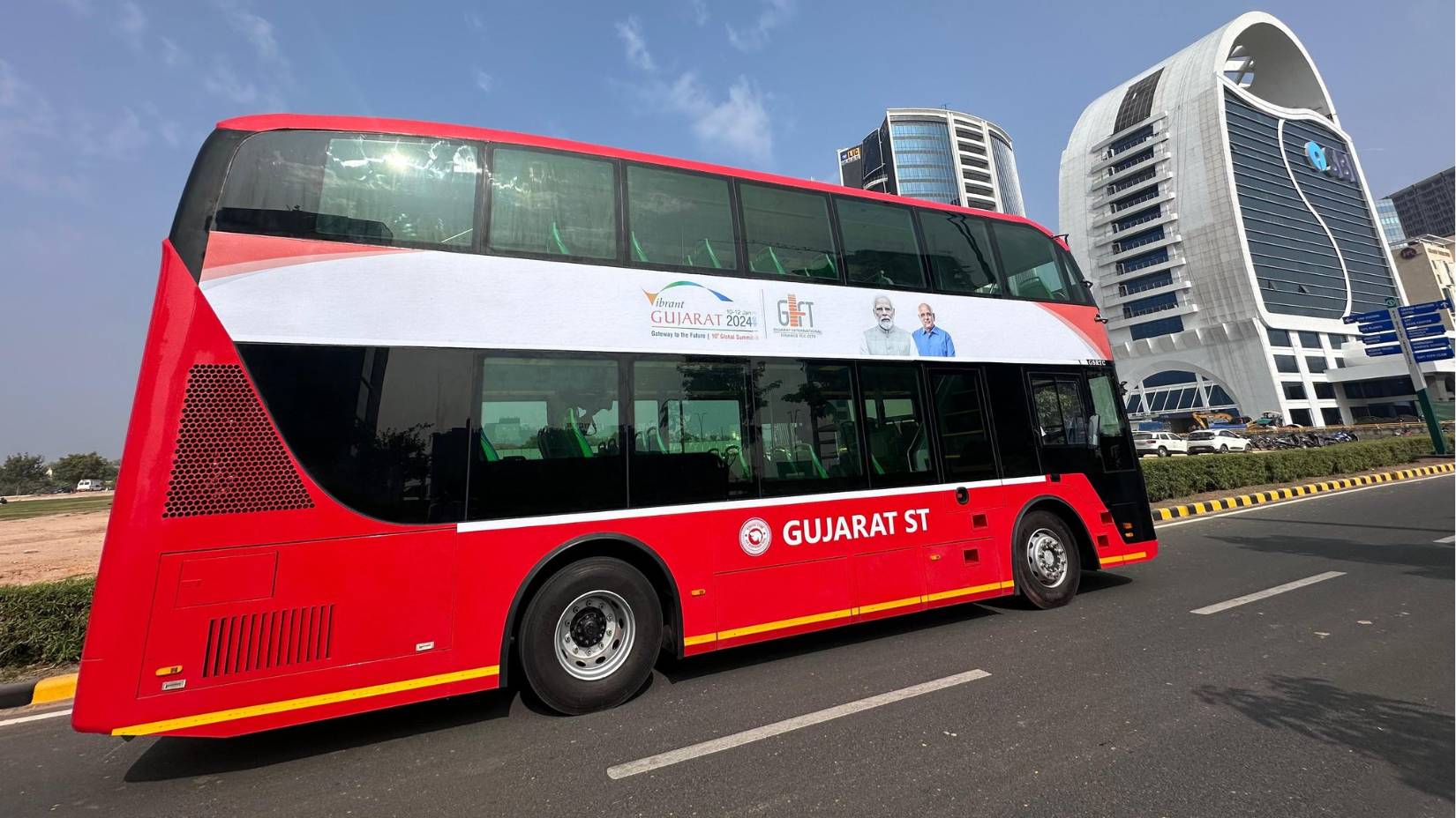 Starting Today, 2 New Double-Decker Buses Will Ply On Gujarat Roads; Gets CM’s Seal Of Approval