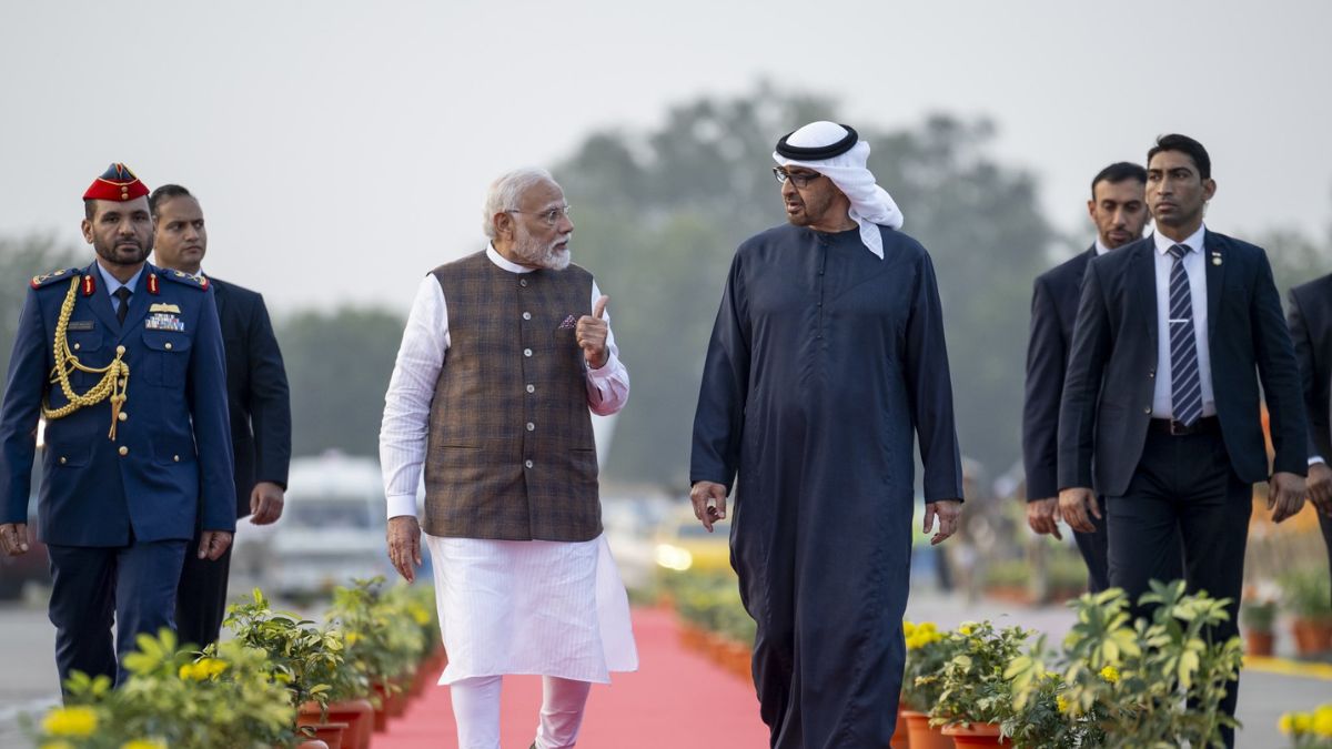 UAE President, Sheikh Mohammed Bin Zayed Arrives In Gujarat, India; Meets PM Modi In Gandhinagar