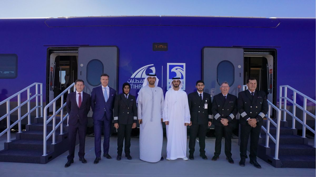 From Abu Dhabi To Al Dannah, Etihad Rail Launches Its Inaugural Passenger Train