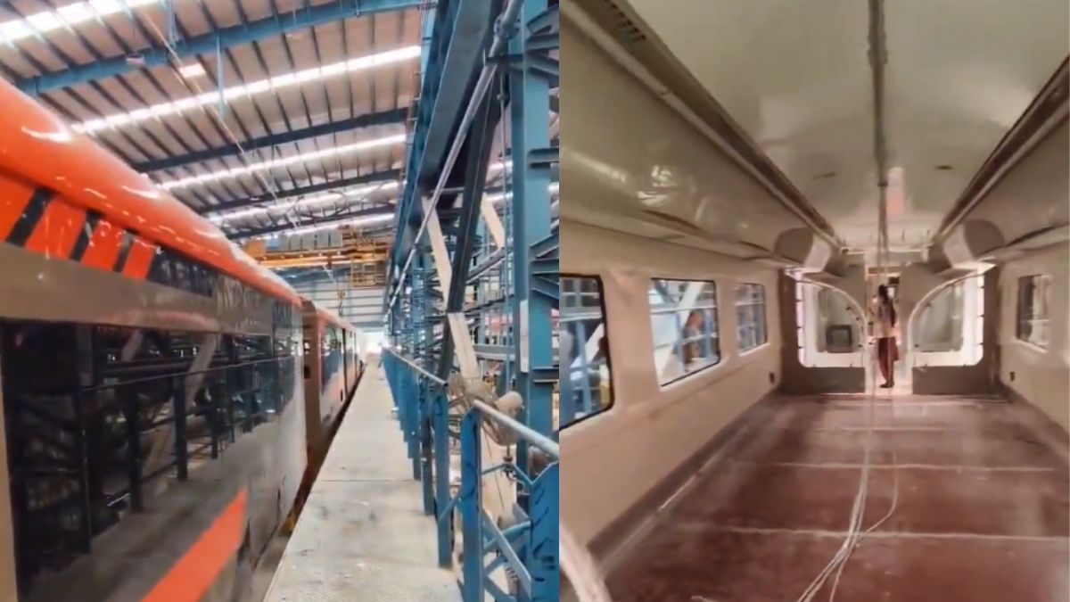 Vande Metro Project: Here’s The New Train’s First Look. Videos Go Viral Online