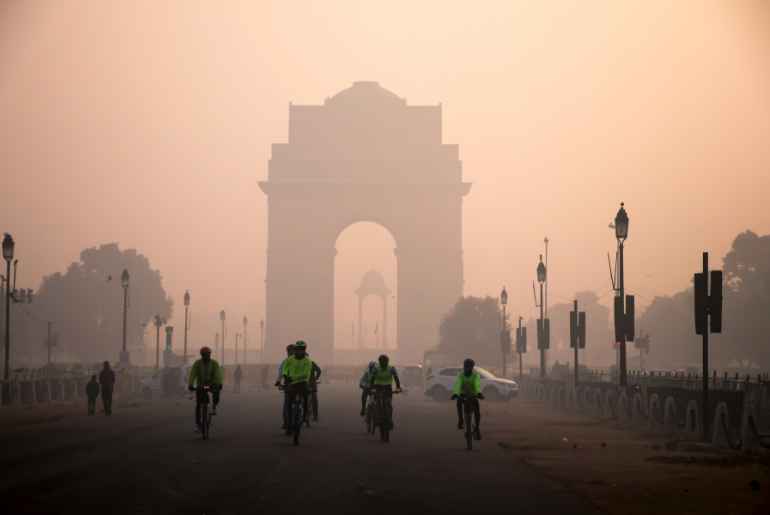 Delhi fog