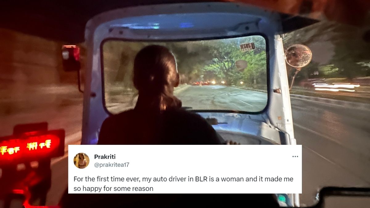 Woman Delighted To Have Lady Autorickshaw Driver; Netizens Say, “Best Part Is They Don’t Drive Rashly”