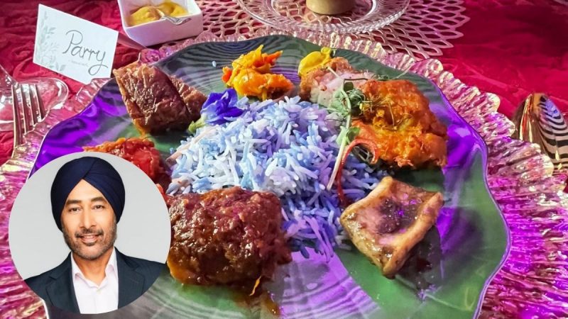 Ex-Google MD Shares Pic Of Peranakan Blue Basmati Rice; Asks Netizens, “Guess What Gives The Rice Its Blue Colour?”
