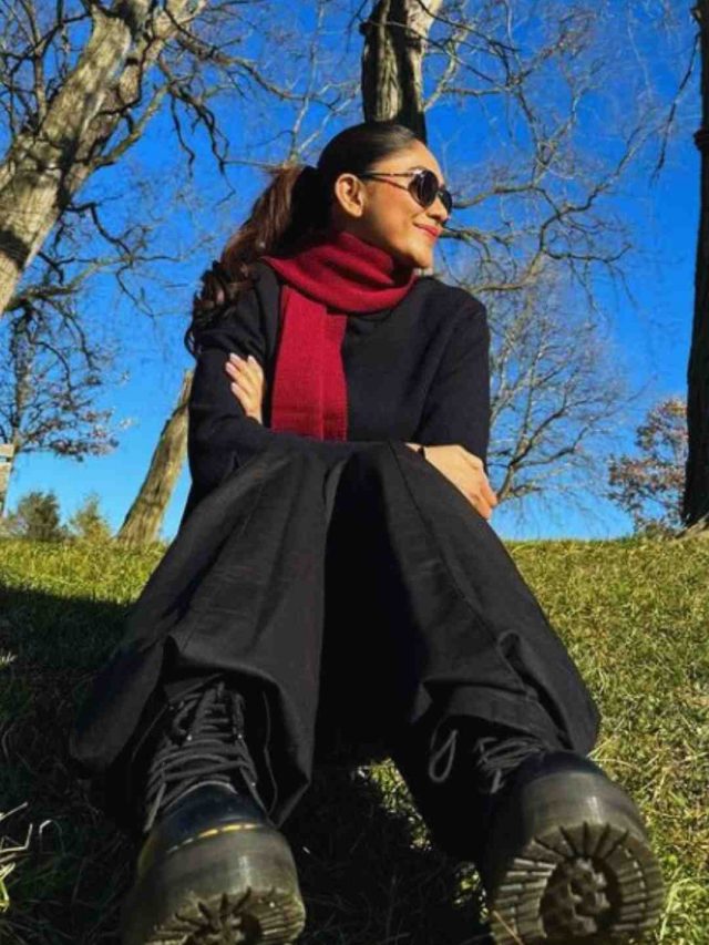 Mrunal Thakur Drives Away Her Monday Blues With A Nature Trek