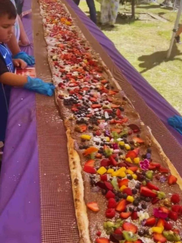 MasterChef Australia’s Depinder Chhibber Helps Make World’s Longest Nutella Pizza