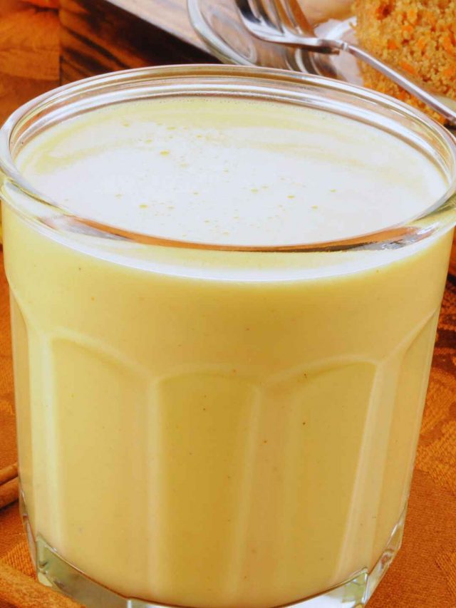 Enjoy The Last Days Of Winter Sipping Hot Pumpkin Nog. Recipe Inside