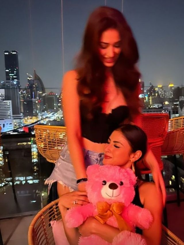 Besties Disha Patani & Mouni Roy Paint The Town Red During Their Fun Bangkok Vacay