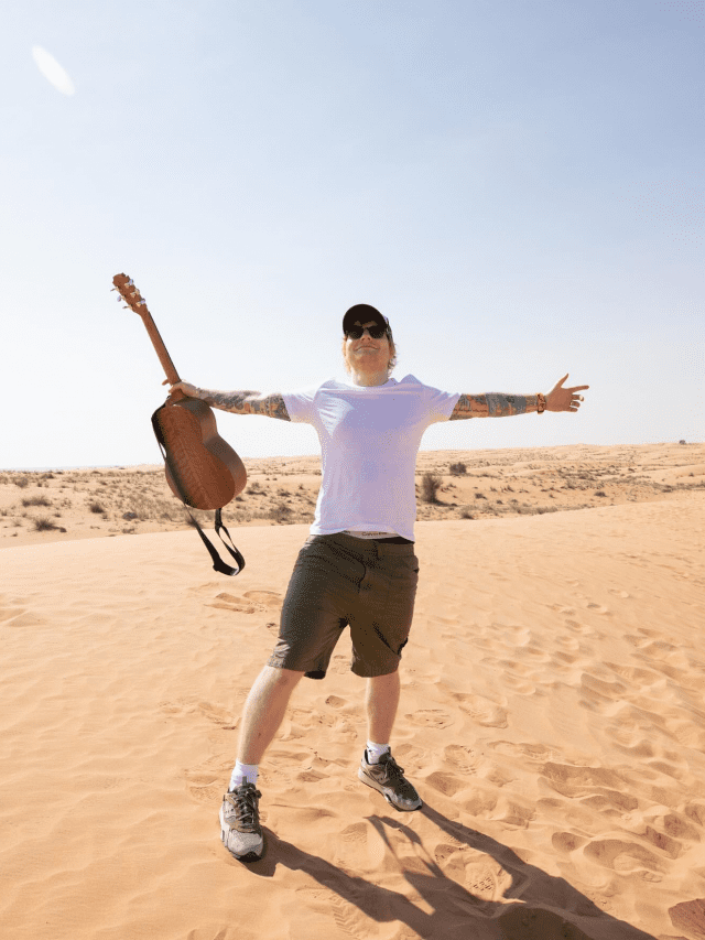 Rocking A Concert To Hanging Out With Camels; Take A Look At Ed Sheeran’s Dubai Diaries
