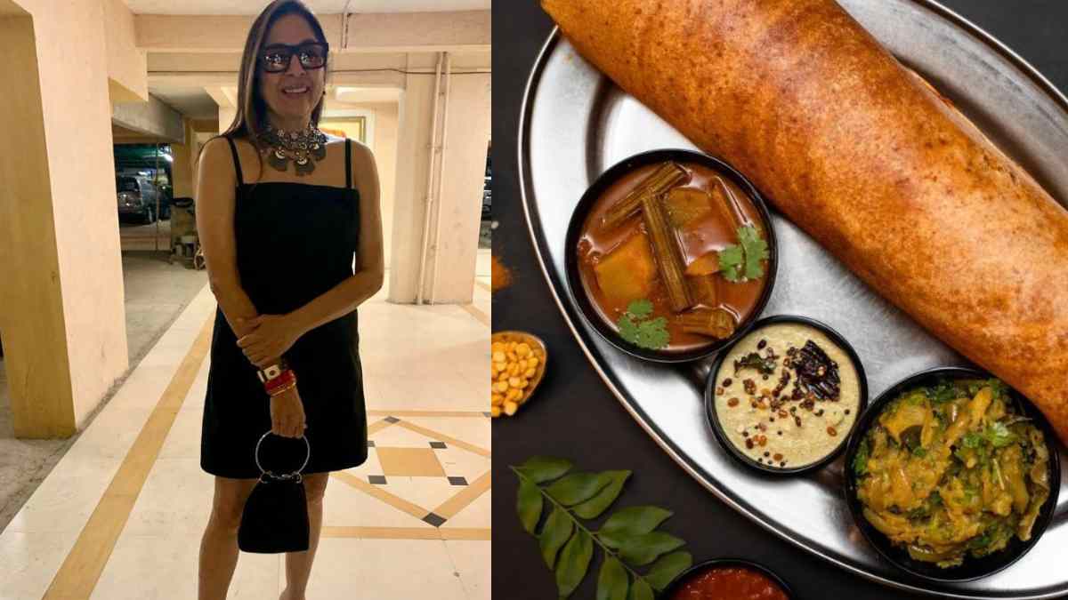 “I Can Eat Alone, So Can You”, Neena Gupta Relishes Dosa Alone At Navtara In Goa