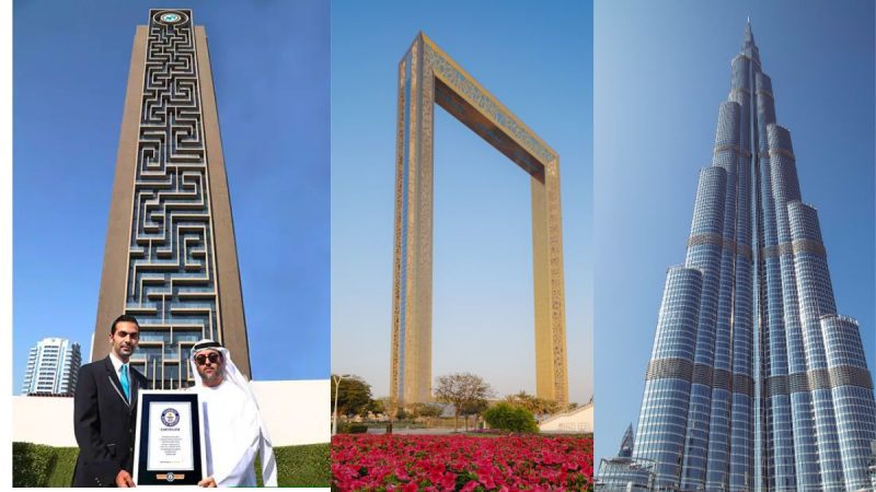 Is the Dubai Frame taller than the Burj Khalifa?