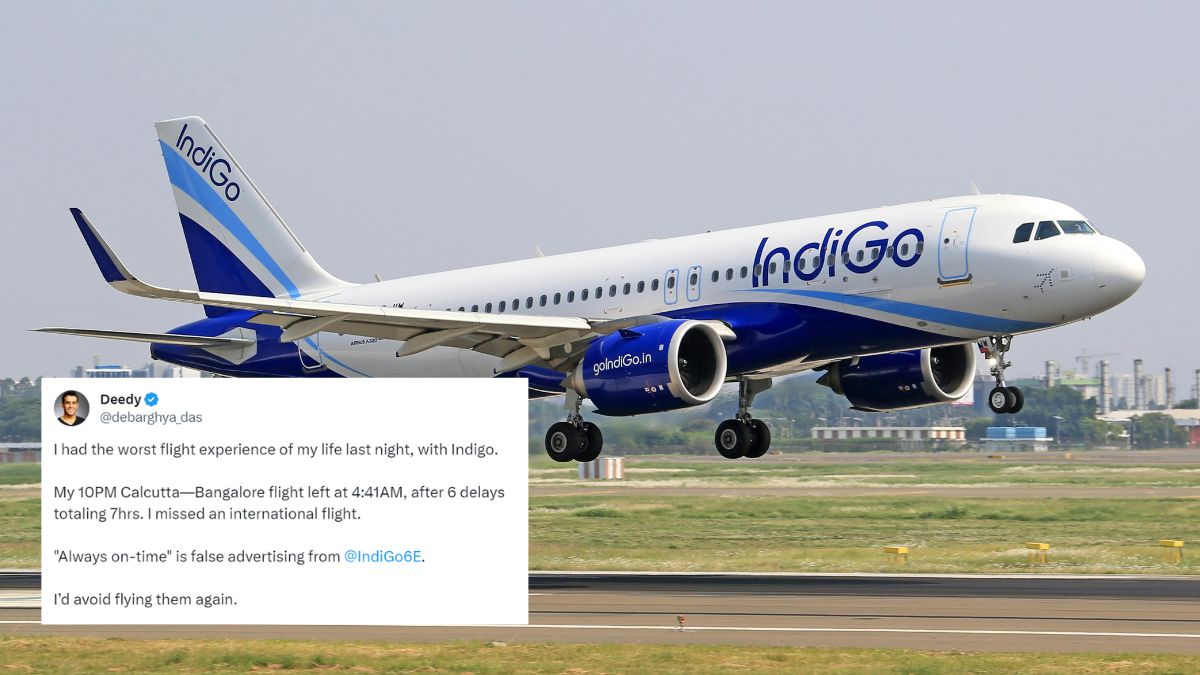 “Worst Flight Experience,” Indigo Passenger Posts About 6 Flight Delays, Airline Issues Refund