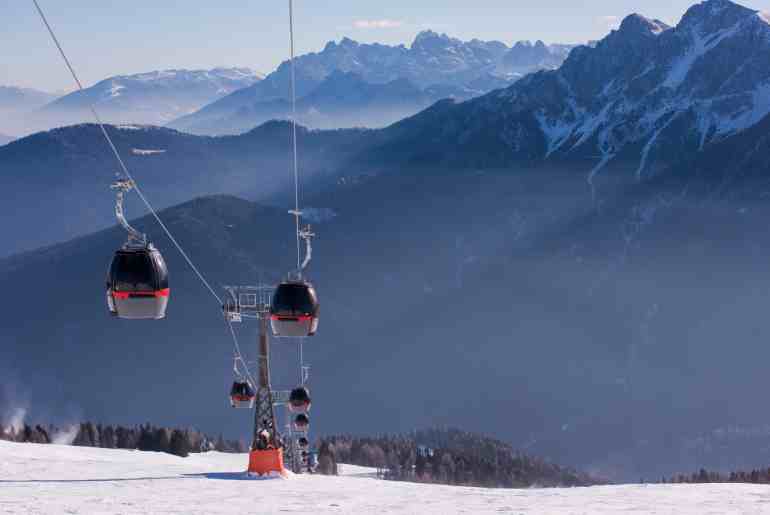 ski gondola