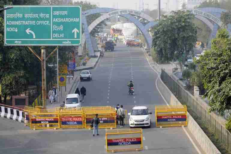delhi-UP borders