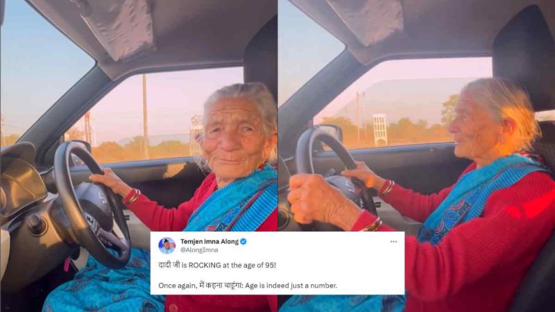95 year old dadi driving