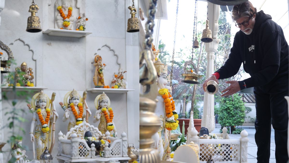 Amitabh Bachchan Shares Glimpse Of His Beautiful Temple At Jalsa, Mumbai