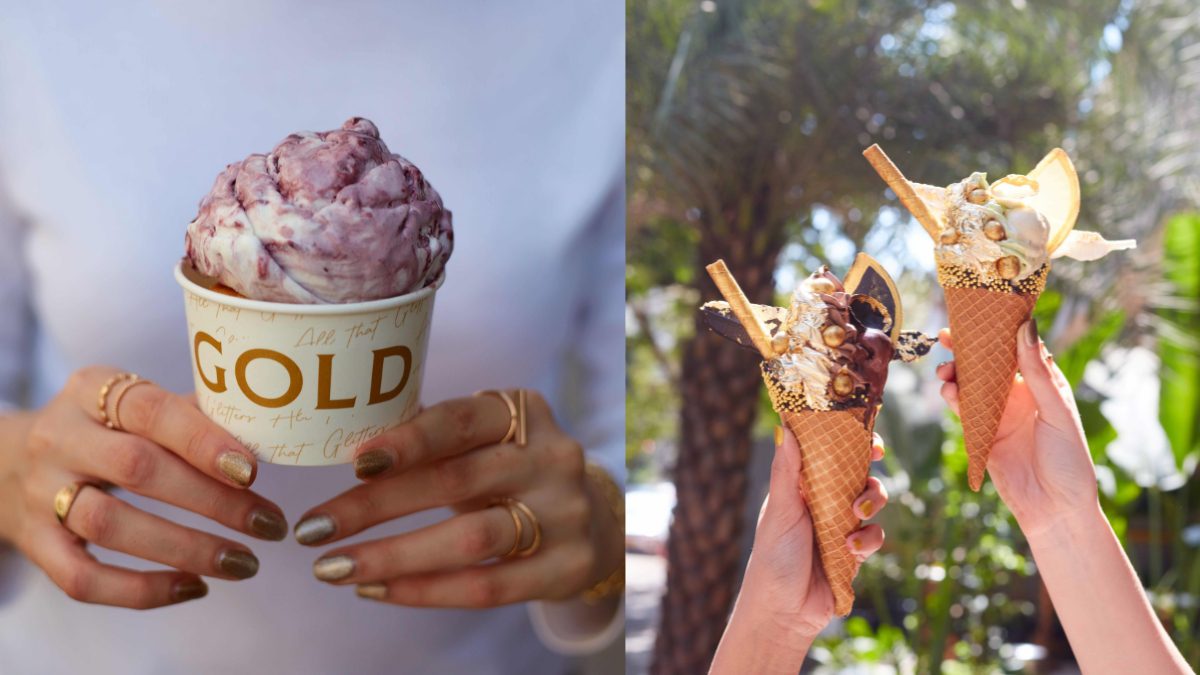 Bandra Gets GOLD, A New Ice Cream Cafe Offering Limited Edition Flavours, Health-Conscious Treats, & More