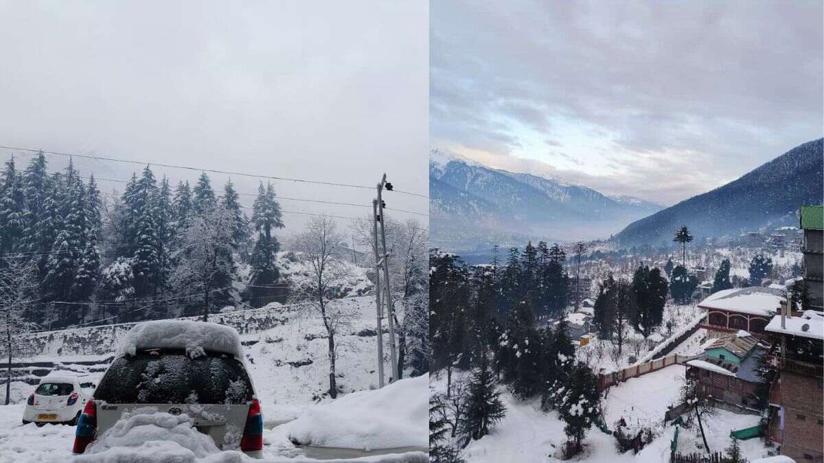 IMD Predicts Heavy Snowfall In Some Parts Of Himachal Pradesh; Hailstorm Is Expected