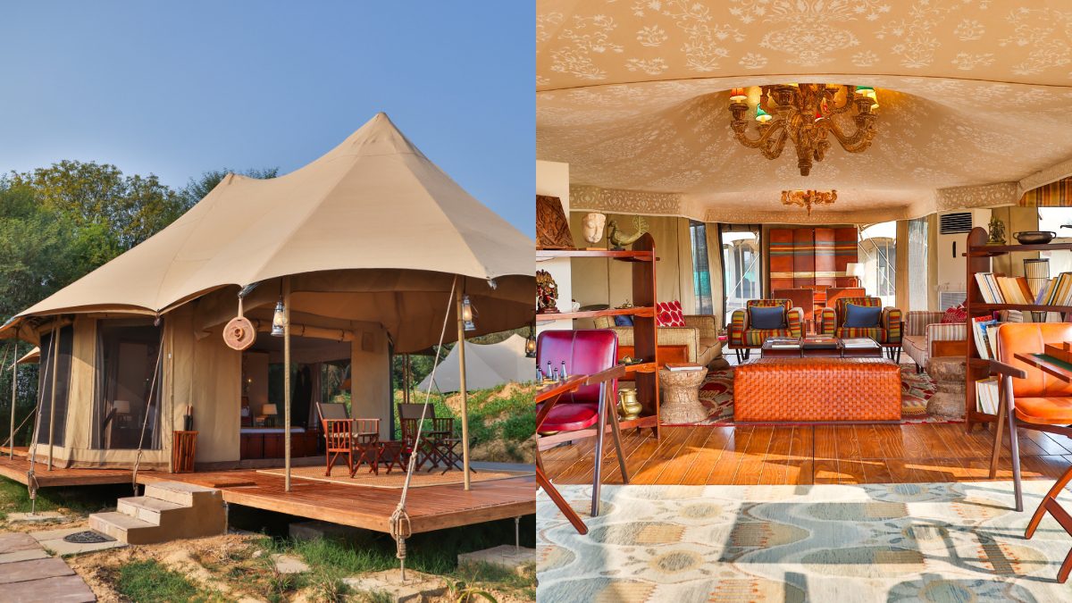 Ranthambore’s New Glamping Spot, Sawai Shivir, Boasts 16 Acres Of Luxe Tents, Guided Tours, And More!