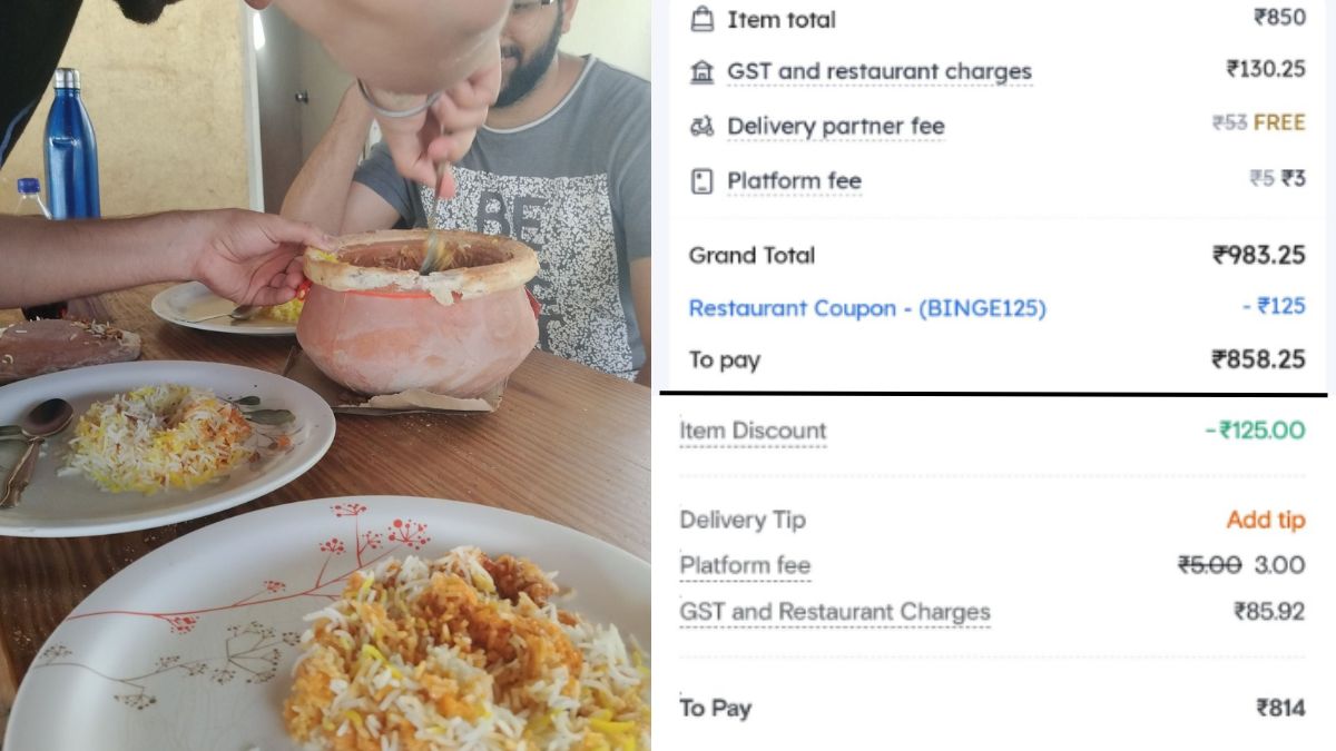 Swiggy, Zomato Charge Differently For Biryani From Same Place; Here’s Why Zomato Charges More