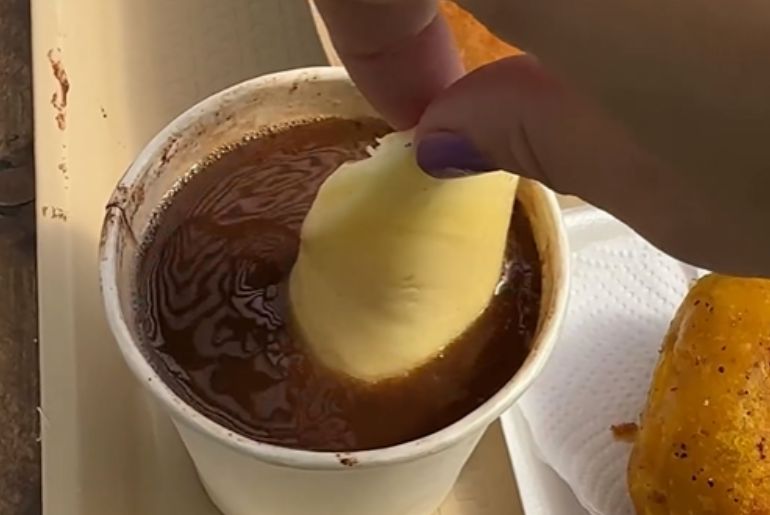 Hot Chocolate With Cheese