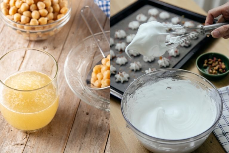 Aquafaba As Substitute For Eggs, Dark Alcohol As Substitute For Vanilla