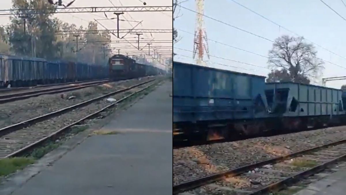Freight Train Travels 80 Km Between Punjab & J&K Driverless; Looks Like Taarzan Now Drives Train As Well