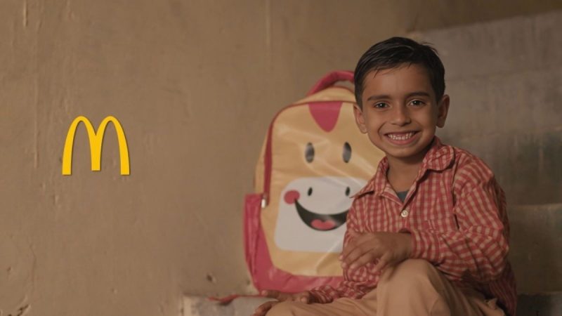McDonald’s Make School Bags For Kids By Recycling Campaign Materials As Part Of Its Sustainability Drive
