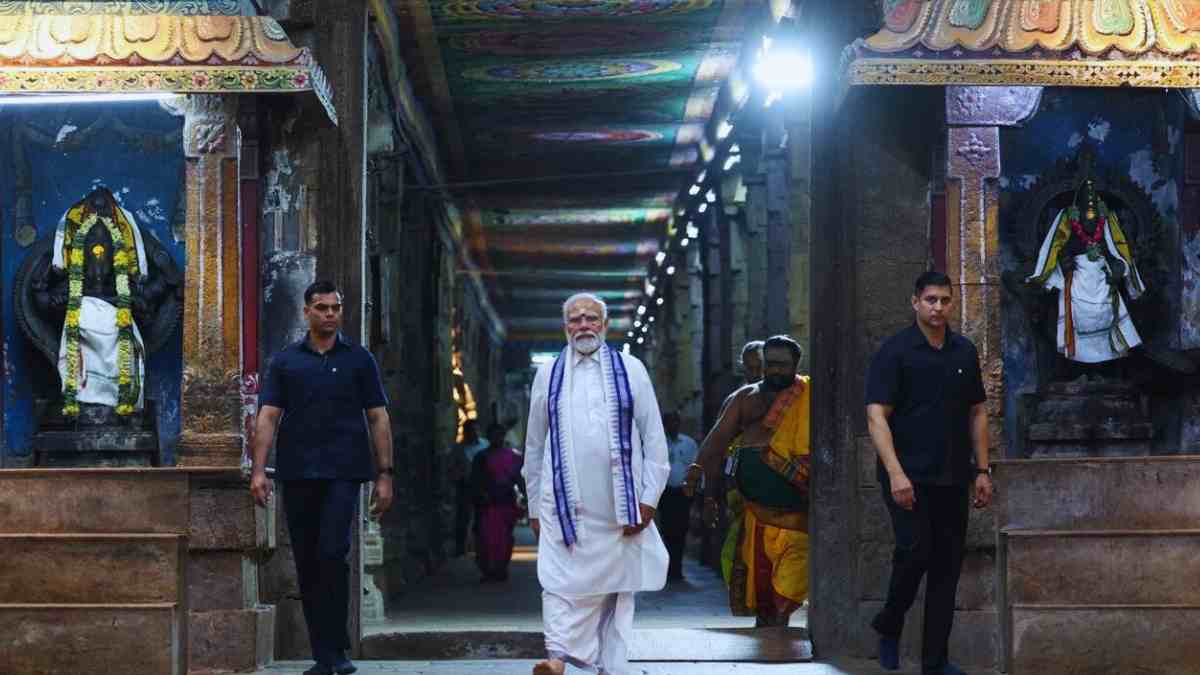PM Modi Seeks Blessings At Madurai’s Meenakshi Amman Temple; All About The Temple That Celebrates Shiva-Parvati Union 