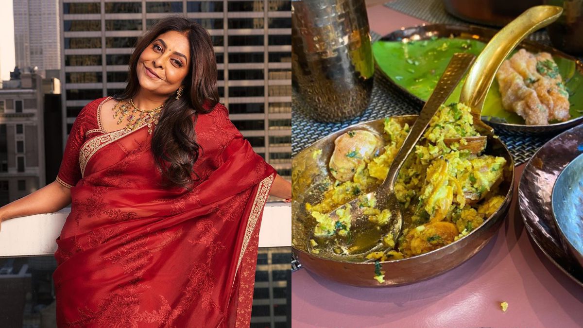 Shefali Shah Enjoys ‘Tummy & Heart’ Filling Saraswat Food In Mumbai At This Restaurant, Tries Clams Bhujane & Modak