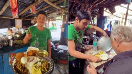 19-YO Boy Restarts Late Father’s Food Stall In Kolkata; Dreams Of Opening His Own Restaurant One Day