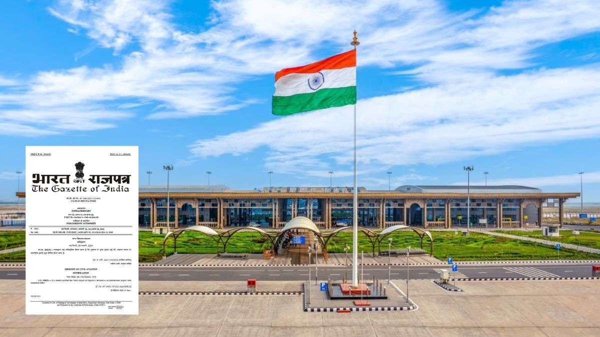 Incredible News! Gujarat’s Surat Airport Declared An ‘International Airport’ By Ministry of Civil Aviation