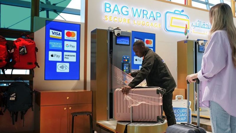 Bag Wrap Zayed International Airport