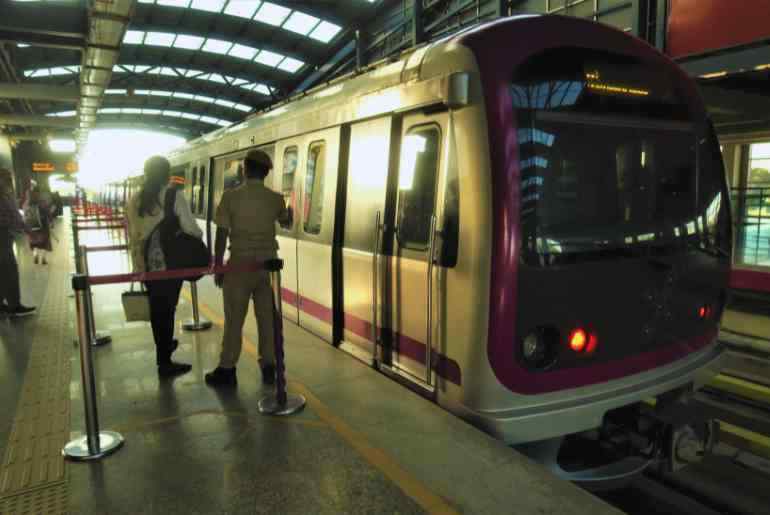 misconduct by Namma Metro staff
