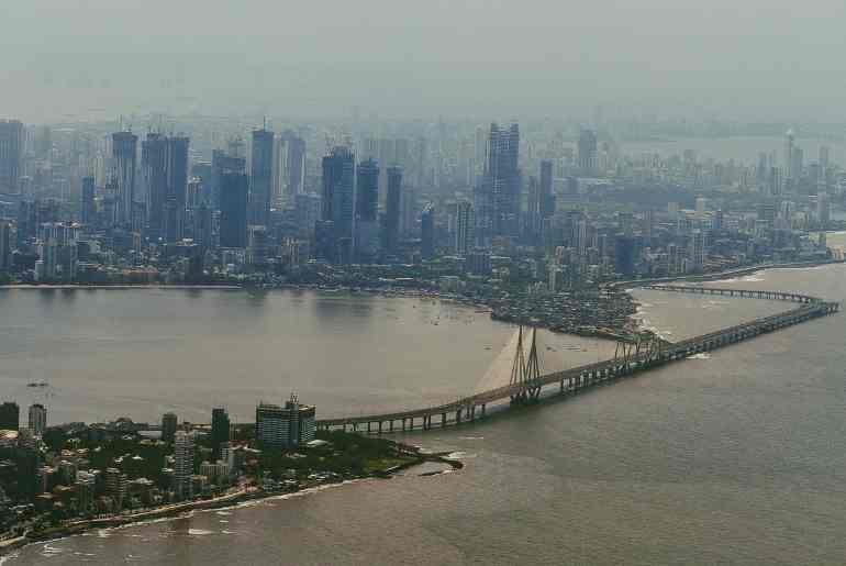 Mumbai coastline 