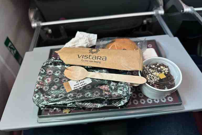 Vistara food