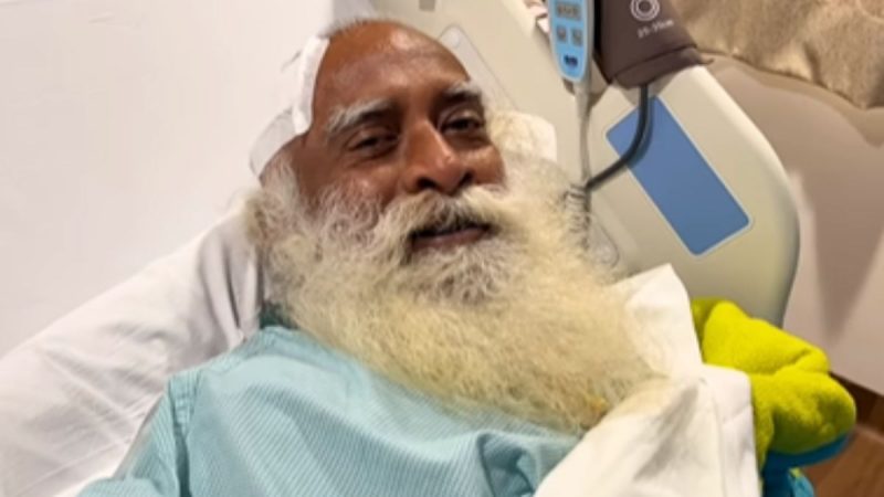 Sadhguru brain surgery