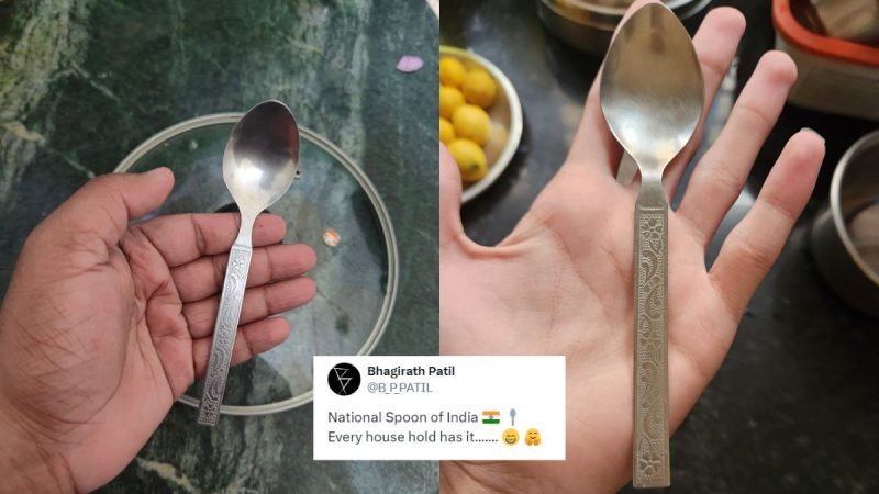 stainless steel spoon