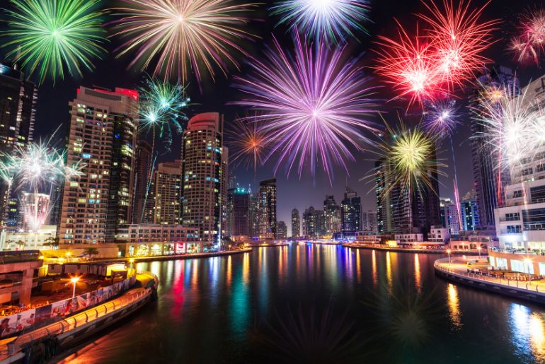 Fireworks Dubai