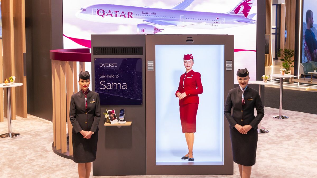 World’s 1st AI Cabin Crew To Its 1st Hamburg Flight; Qatar Airways Reveals Major Updates At ITB Berlin