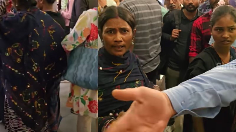 Women Pickpocketing Delhi Metro