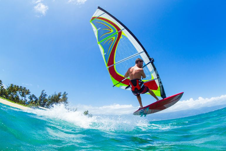 Windsurfing In Tunisia