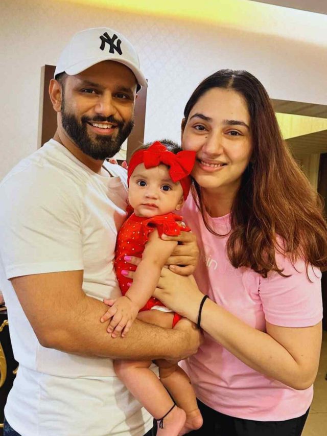 Rahul Vaidya & Disha Parmar Celebrate Their Daughter Navya’s 6-Month Birthday Rahul Vaidya & Disha Parmar Celebrate Their Daughter Navya’s 6-Month Birthday