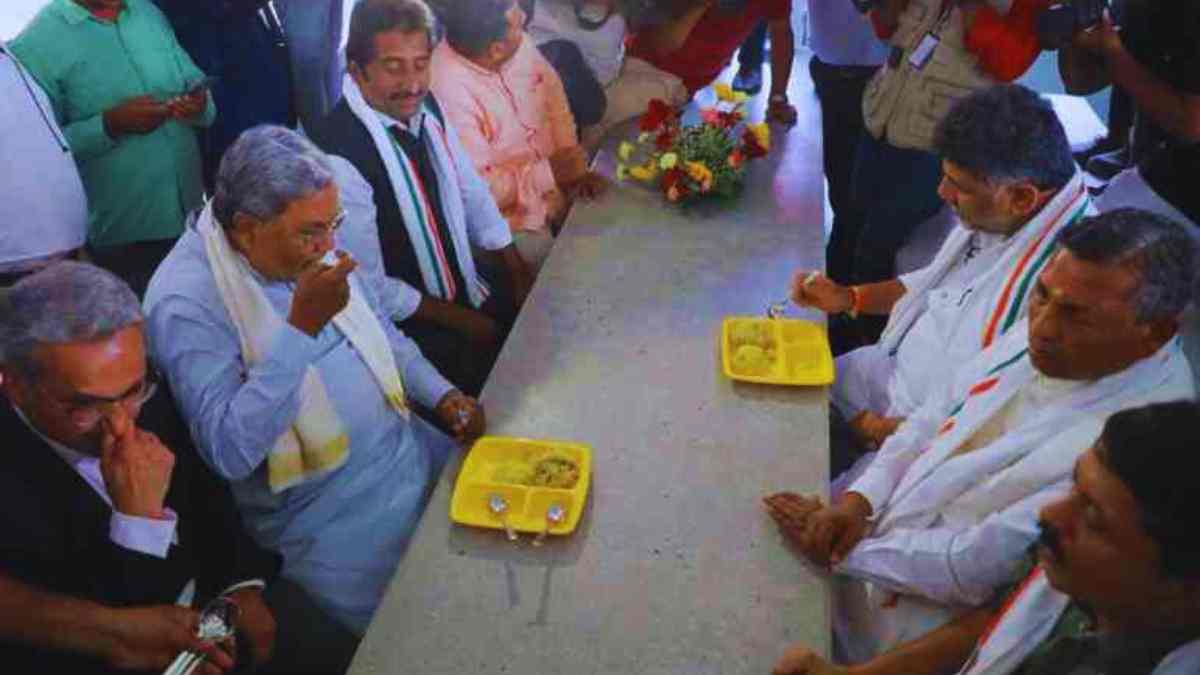 Get Breakfast For ₹5 & Lunch For ₹10 At Bengaluru Airport; CM Siddaramaiah Launches Indira Canteen 