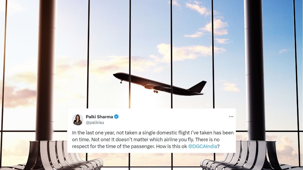 “Not A Single Domestic Flight I’ve Taken Has Been On Time,” Journalist Palki Sharma On Airline Tardiness; Netizens React