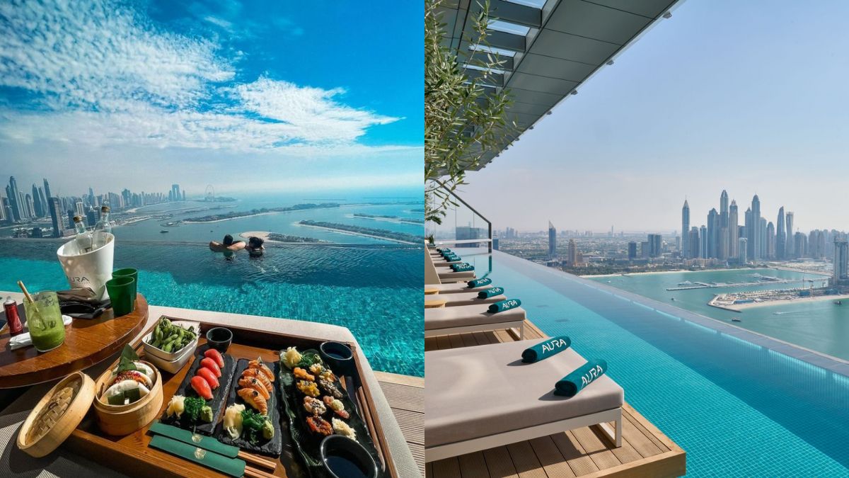 Brunch With A View! Get Ready For A Fun Afternoon At Dubai’s AURA 360 Pool Brunch Starting At AED800