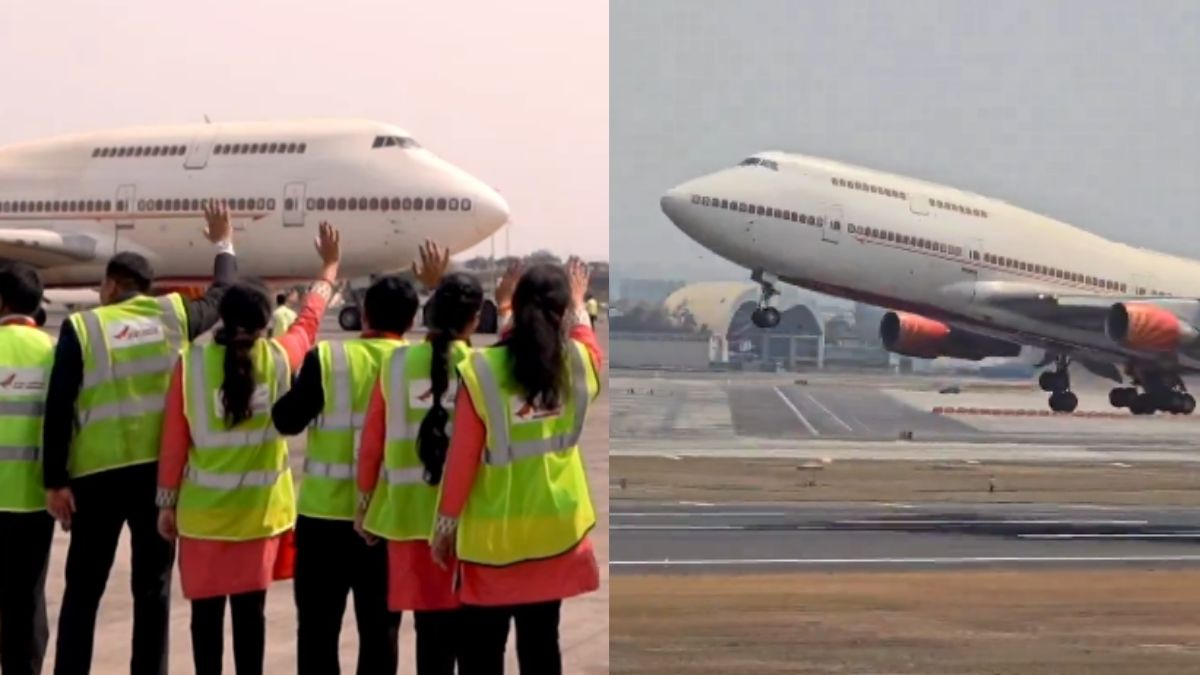 Air India Bids Adieu To Boeing 747 As It Departs From Mumbai For Last Time; Bye, Bye Queen Of The Skies!