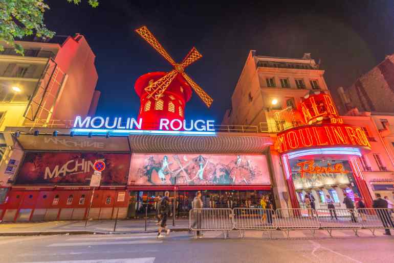 Moulin Rouge windmill 